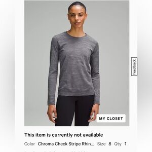 Lululemon workout top
